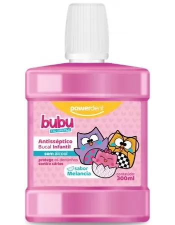 ANTISSEPTICO BUCAL INF.BUBU MELANCIA 300ML (2455)