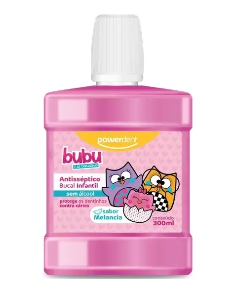 ANTISSEPTICO BUCAL INF.BUBU MELANCIA 300ML (2455)