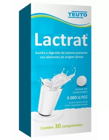 LACTRAT 9.000 U.FCC C/30CPR P/INTOLER.LACTOSE