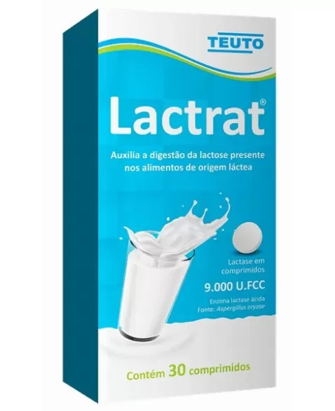 LACTRAT 9.000 U.FCC C/30CPR P/INTOLER.LACTOSE