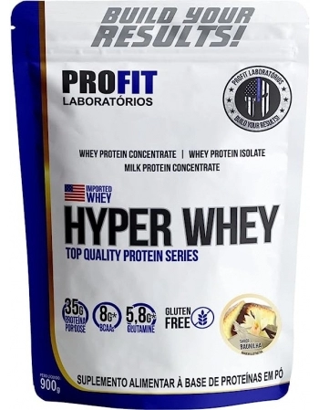 HYPER WHEY REFIL 900G BAUNILHA