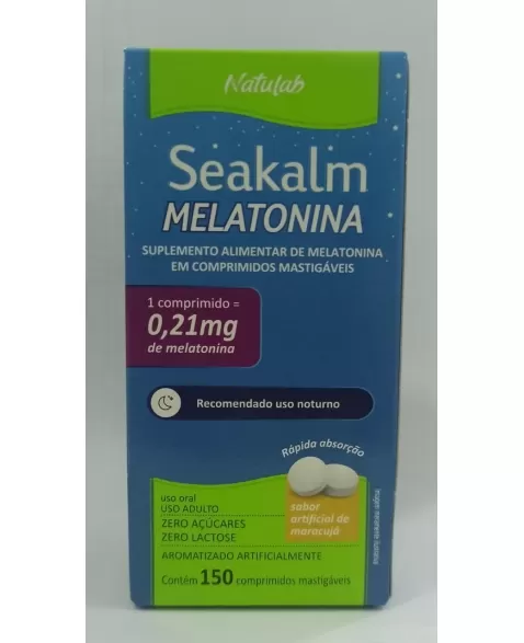 SEAKALM 0,21MG C/150 CPR MELATONINA