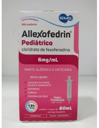 ALLEXOFEDRIN CRIANÇA SUSP.60ML FEXOFENADINA