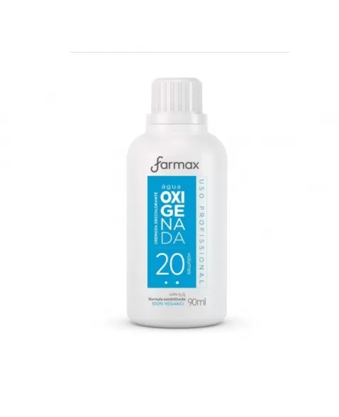 AGUA OXIGENADA 20 VOLUMES CREMOSA 90ML (FARMAX)