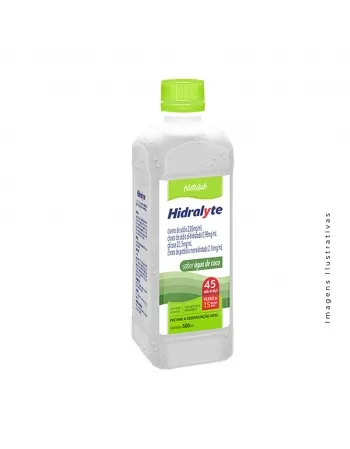 HIDRALYTE SOLUCAO REIDRATANTE 45 COCO 500ML (NATULAB)