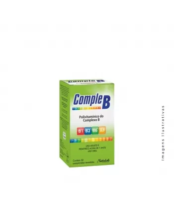 COMPLE-B C/50CPR COMPLEXO-B (NATULAB)