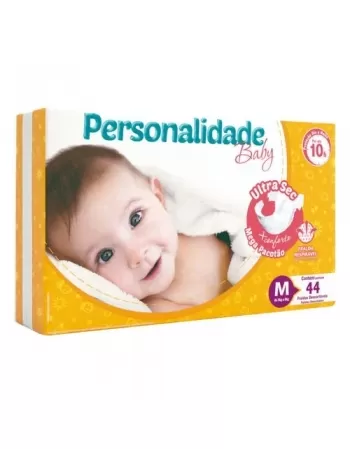 FRALDA PERSONALIDADE BABY ULTRASEC M C/44 UND (EUROFRAL)