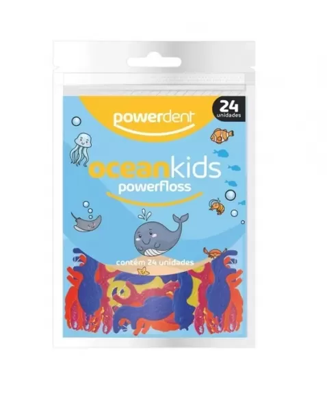 FIO DENTAL INFANTIL OCEAN KIDS C/24 (1246) (POWERDENT)