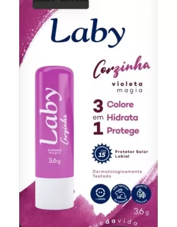 LABY CORZINHA FPS15 VIOLETA MAGIA 3,6G