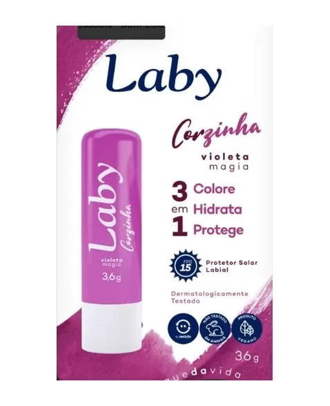 LABY CORZINHA FPS15 VIOLETA MAGIA 3,6G