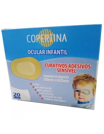 CURATIVO OCULAR INFANTIL 50 X 62 C/20 UND (CRAL)