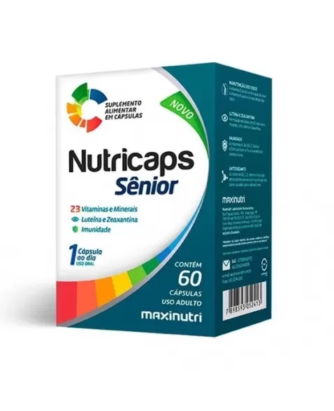 NUTRICAPS SENIOR C/60CAPS (MAXINUTRI)