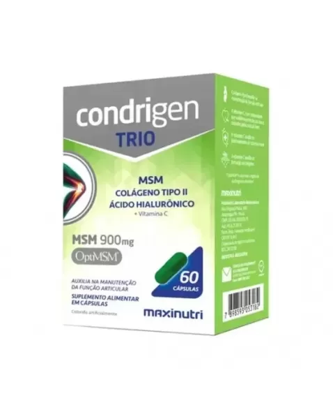 COLAGENO TIPO II CONDRIGEN TRIO 40MG C/60CAPS (MAXINUTRI)