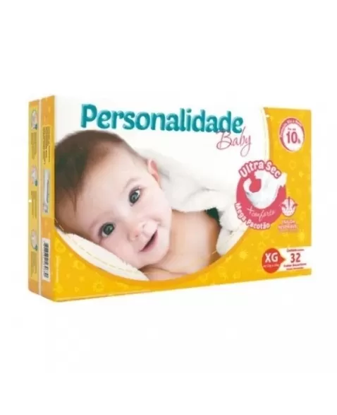 FRALDA PERSONALIDADE BABY ULTRASEC XG C/32 UND (EUROFRAL)