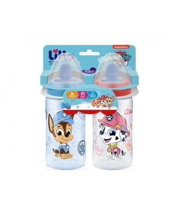 KIT C/2 COPOS PATRULHA CANINA AZUL 300ML (636522)