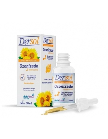 OLEO DE GIRASSOL DERSOL OZONIZADO 30ML