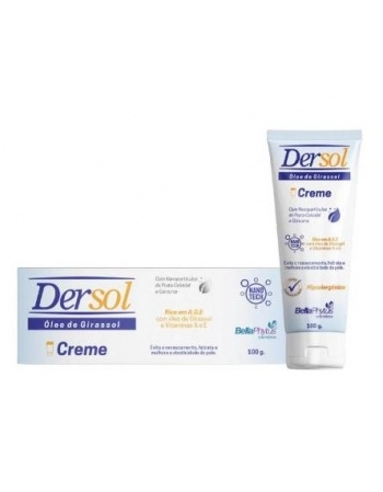 OLEO DE GIRASSOL DERSOL CREME 100G