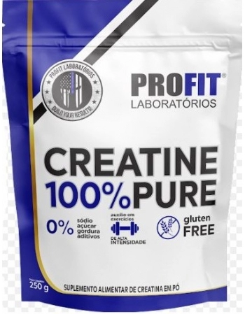 CREATINE POWDER 100% PURE 250G REFIL