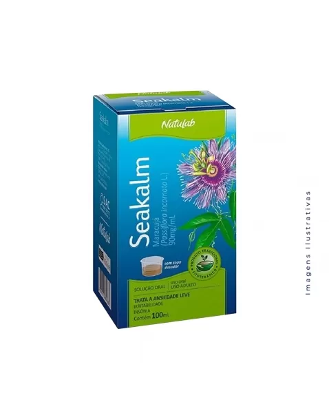 SEAKALM SOLUCAO 100ML PASSIFLORA (NATULAB)