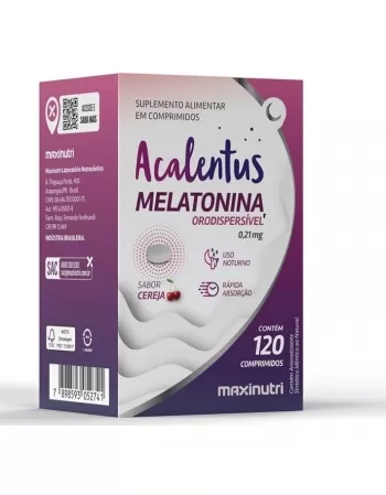 ACALENTUS 210MCG ORODISPERSIVEL C/120CAPS MELATONINA