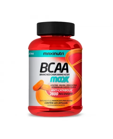 BCAA MAX 2800 C/120CAPS (MAXINUTRI)