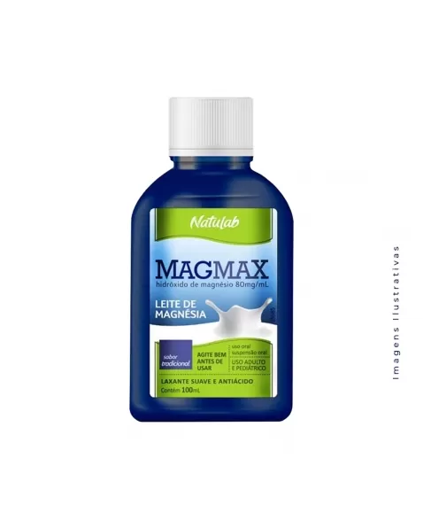 LEITE DE MAGNESIA MAGMAX TRADULTO 100ML (NATULAB)