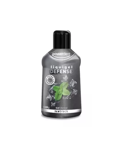 GEL DENTAL DEFENSE ICE BLACK 100G (2572)