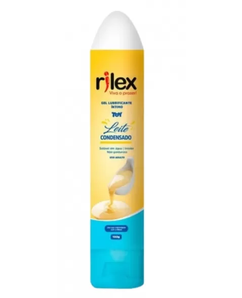 LUBRIFICANTE RILEX LEITE CONDENSADO TOY 100G (INOVATEX)