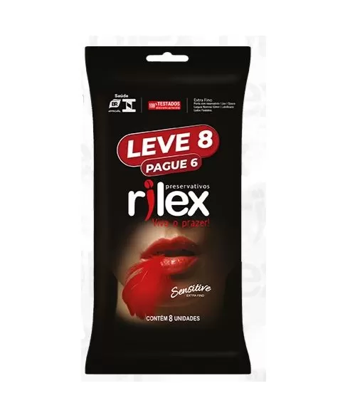 PRESERVATIVO RILEX SENSITIVE LV8PG6