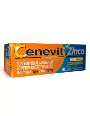 CENEVIT 1G EFERV.VIT.C+ZINCO C/10