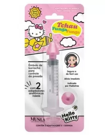 SERINGA LAVAGEM NASAL MUNILA HELLO KITTY 10ML