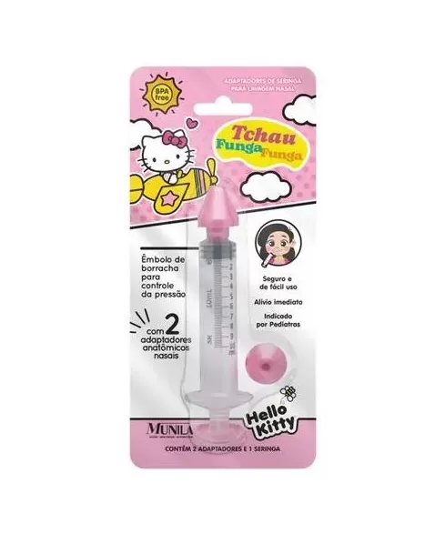 SERINGA LAVAGEM NASAL MUNILA HELLO KITTY 10ML