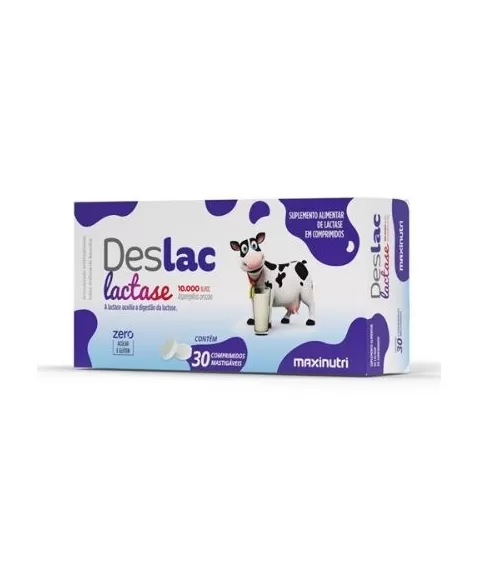 DESLAC C/30CPR.MAST LACTASE P/INTOLER.LACTOSE