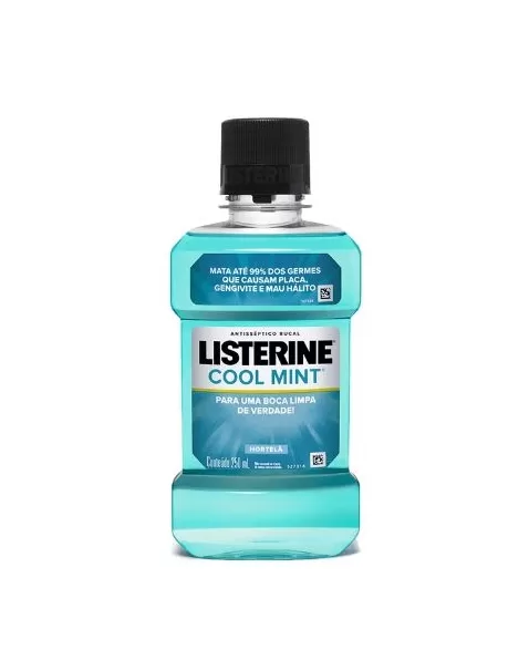 ENX.BUCAL C/ALCOOL HORTELA 250ML LISTERINE