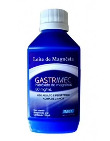 LEITE DE MAGNESIA GASTRIMEC TRADULTO 120ML (IMEC)