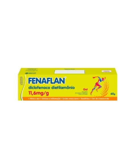 FENAFLAN GEL 60G DICLOFENACO DIETILAMONIO (TEUTO)