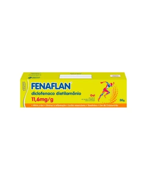 FENAFLAN GEL 30G DICLOFENACO DIETILAMONIO (TEUTO)