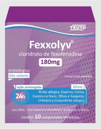 FEXXOLYV 180MG C/10CPR FEXOFENADINA