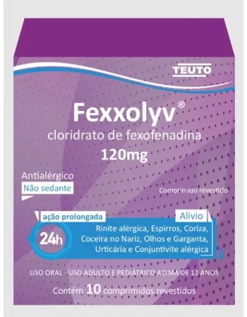 FEXXOLYV 120MG C/10CPR FEXOFENADINA