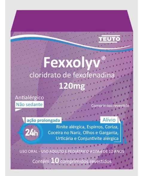 FEXXOLYV 120MG C/10CPR FEXOFENADINA