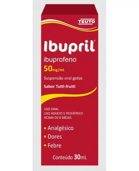 IBUPRIL 50MG GOTAS 30ML IBUPROFENO (TEUTO)