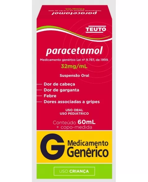 PARACETAMOL CRIANCA SUSP.60ML