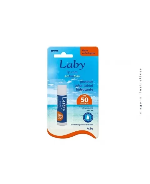 PROTETOR LABIAL LABY FPS 50 4,5G (BRAVIR)