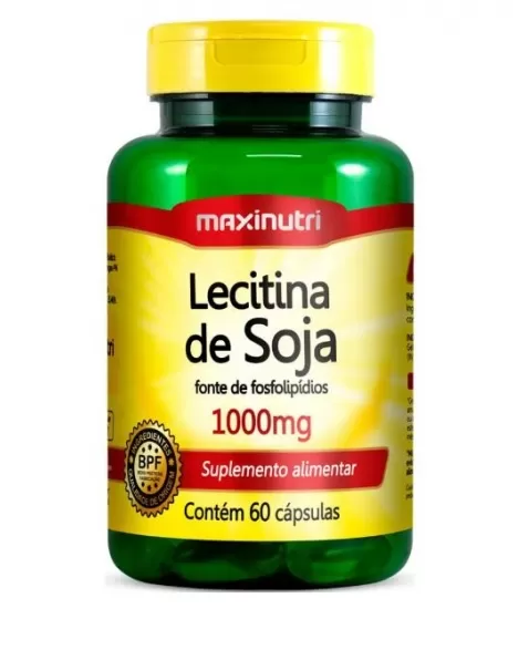 LECITINA DE SOJA 900MG C/60CAPS (MAXINUTRI)