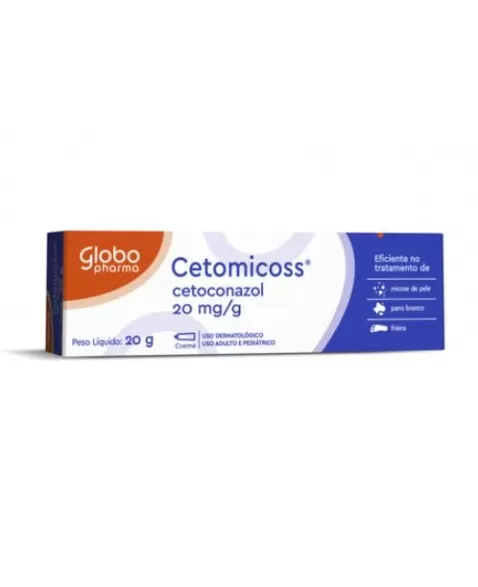 CETOMICOSS CREME 20G CETOCONAZOL (GLOBO)