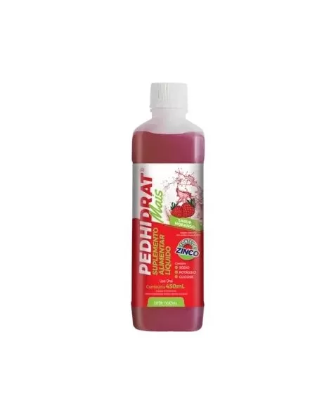 PEDHIDRAT MAIS SOLUCAO REIDRATANTE 45 MORANGO 450ML (ARTE NATIVA)