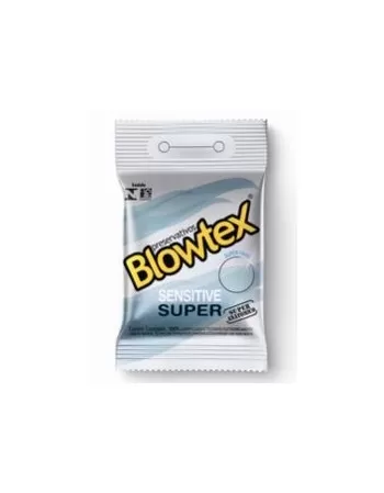 PRESERVATIVO BLOWTEX SENSITIVE SUPER C/3