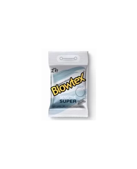 PRESERVATIVO BLOWTEX SENSITIVE SUPER C/3