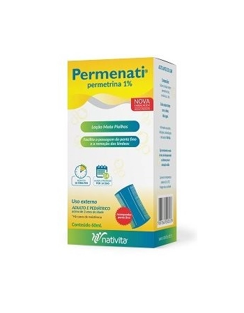 PERMENATI 1% 60ML PERMETRINA (NATIVITA)