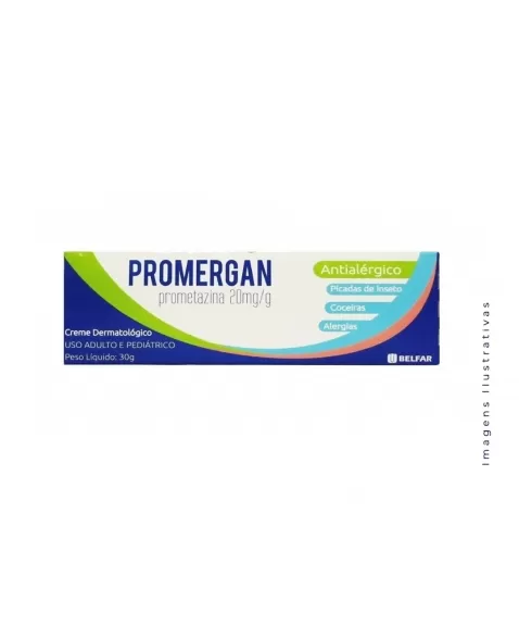 PROMERGAN CREME 30G PROMETAZINA (BELFAR)